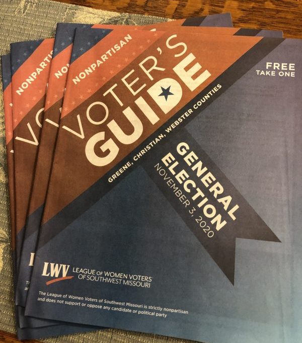 League publishes Voter’s Guide 2020 League of Women Voters of